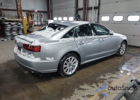 2016 Audi A6 3.0T Premium Plus из США, поврежденный, VIN WAUFGAFC9GN007746